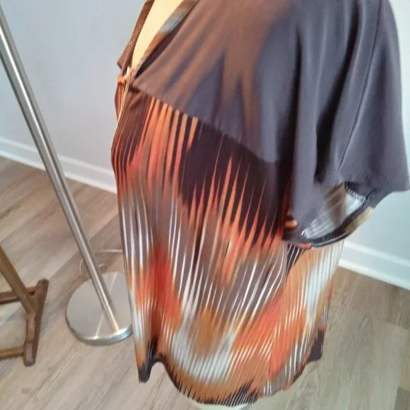 Cato 18/20 Earth tone Tunic - Picture 4 of 8